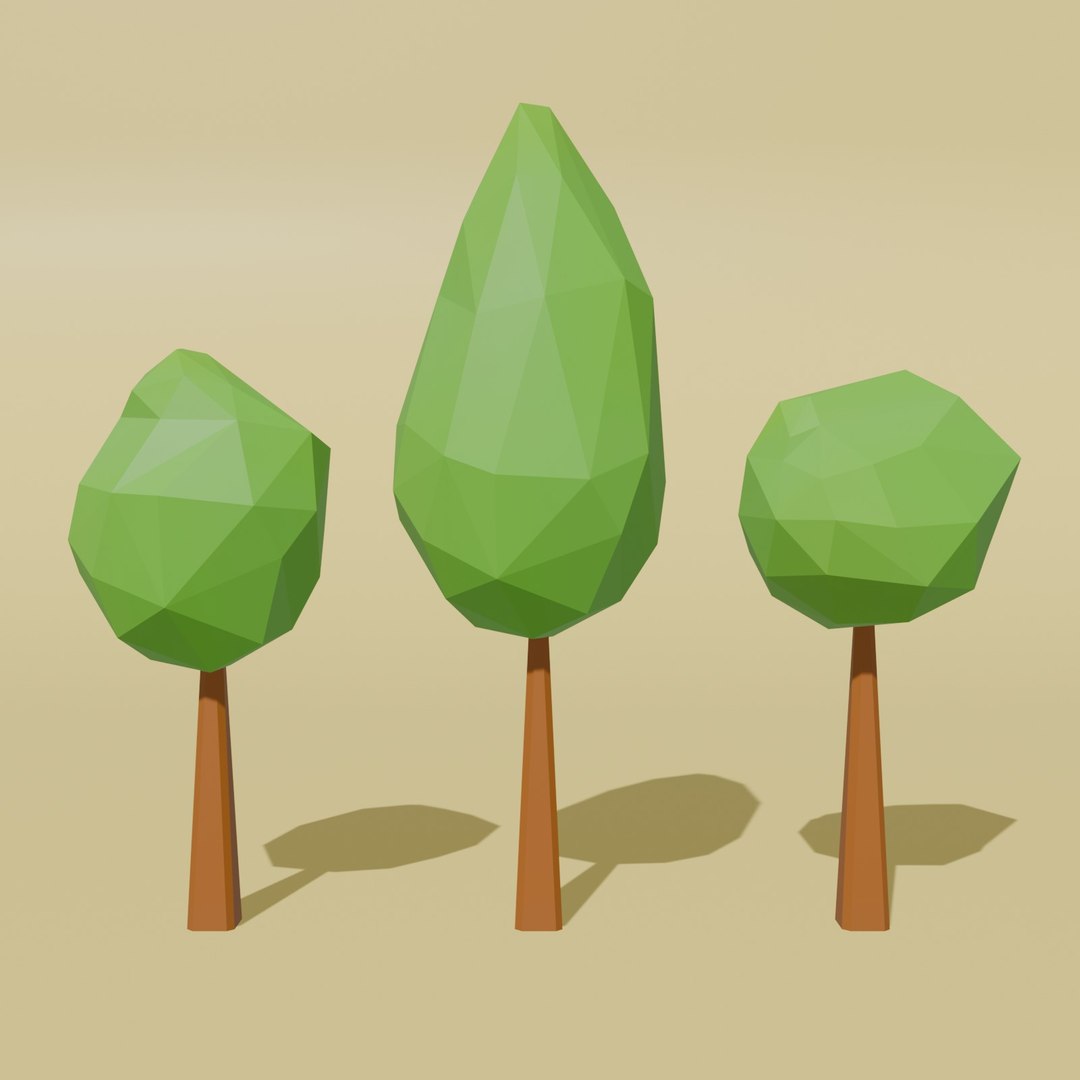 Low Poly Nature Pack Vol 1 Model - TurboSquid 2208461