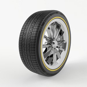 Vogue Passenger Tyre 3D