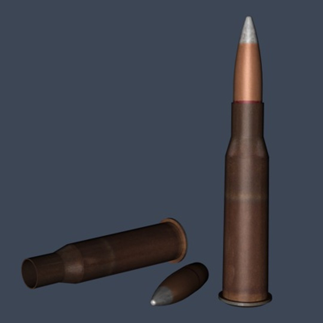 7 62x54r russian cartridge obj