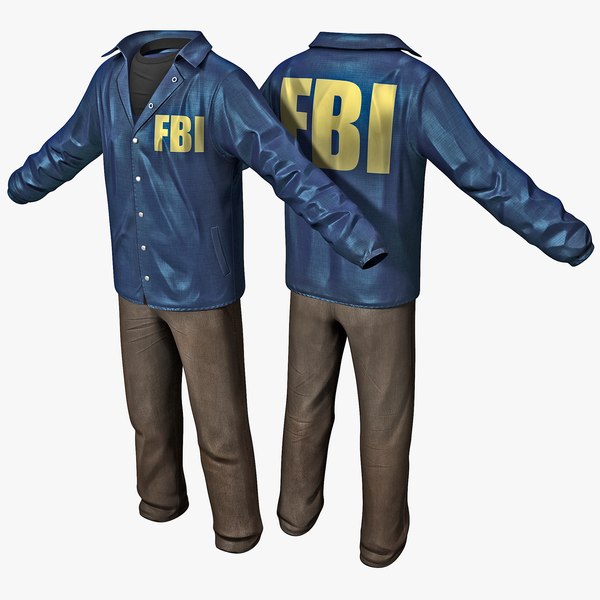 FBI Badge Close 3D Model $29 - .3ds .blend .c4d .fbx .max .ma .lxo