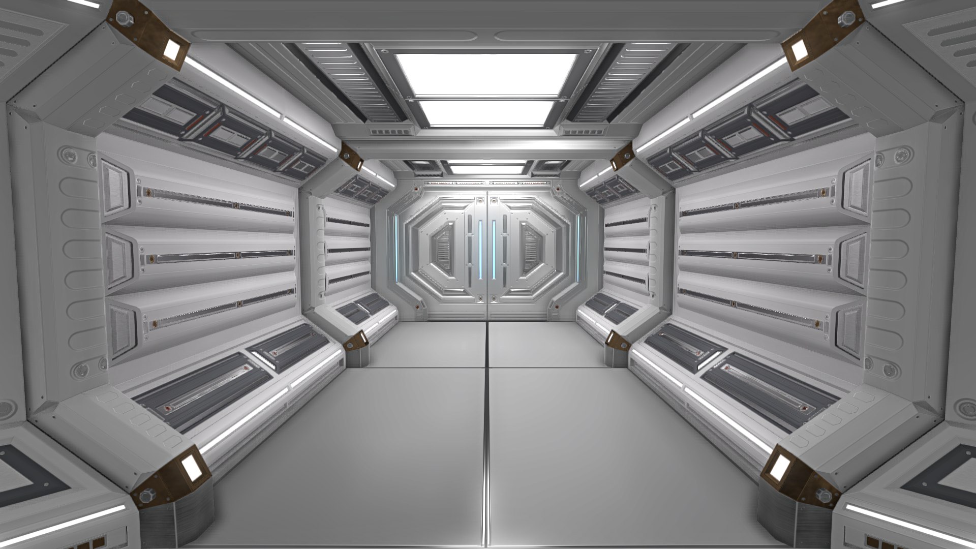 3d Interior Furniture Sci-fi Pack