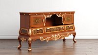 Yah Klasik Makam Odasi Credenza