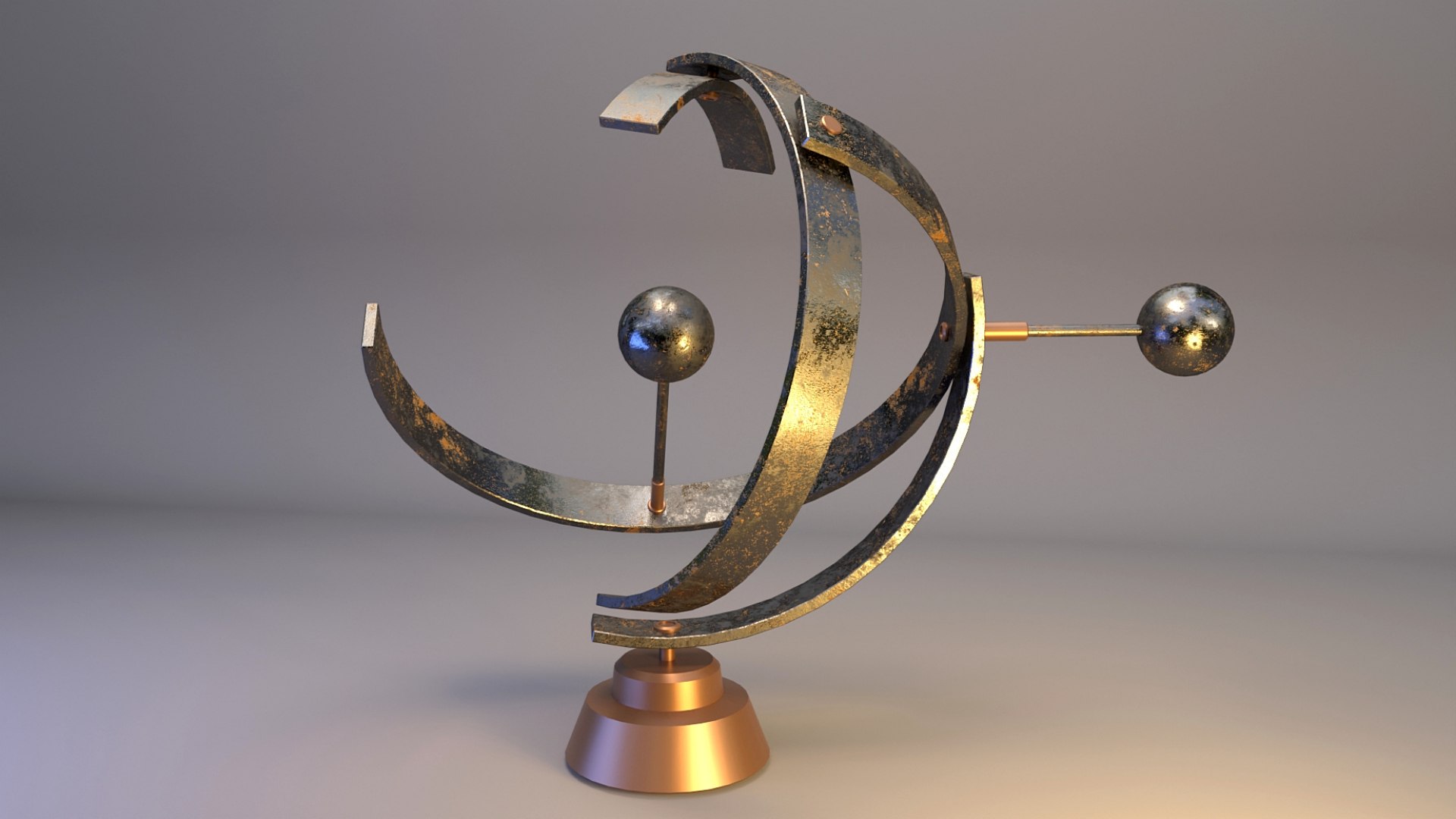 3D Toy Pendulum - TurboSquid 2409669