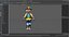 3D Characters 6 13 polygon model