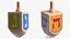 Dreidel encadrée