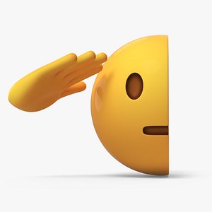 Emoji Saluting Face