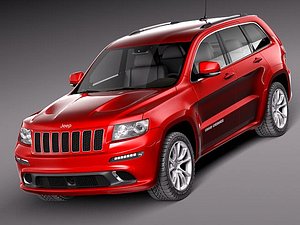 3d jeep grand cherokee 2012