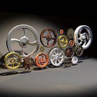 Gears & Pully Collection 01