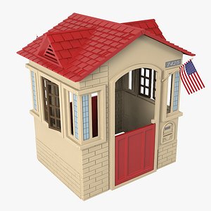 3D little tikes cape cottage