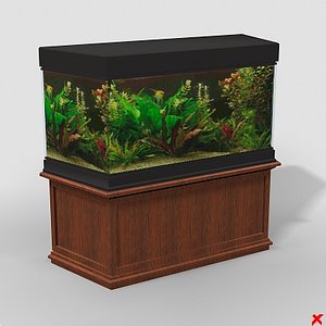 3d model aquarium