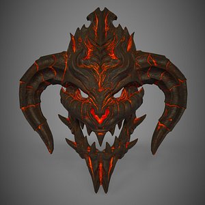 Mask PBR low poly