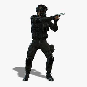 Elite SWAT Commando Character
