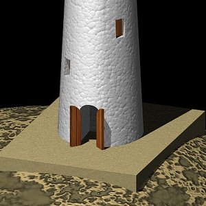 3d lighthouse fresnel