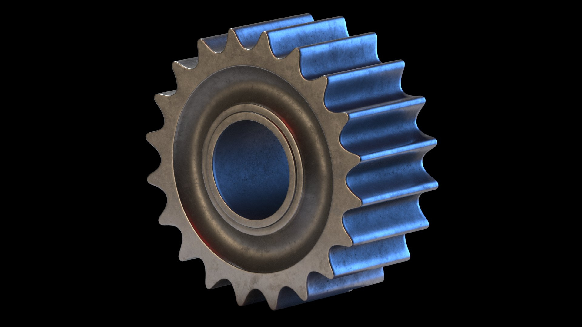Gear 3 3D - TurboSquid 2018663