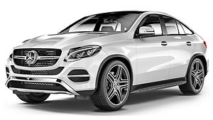Mercedes-Benz GLE coupe 350d 2016 3D model