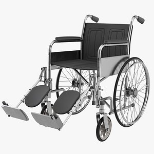 Wheelchair 3D model
