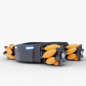 Warehouse Robot Automated Guided Vehicles 3D