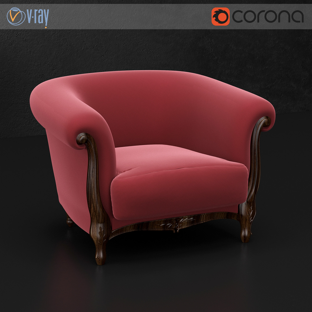 3d savio firmino armchair
