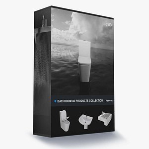 Bathroom Products Collection 3D