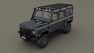 3D land rover defender 110