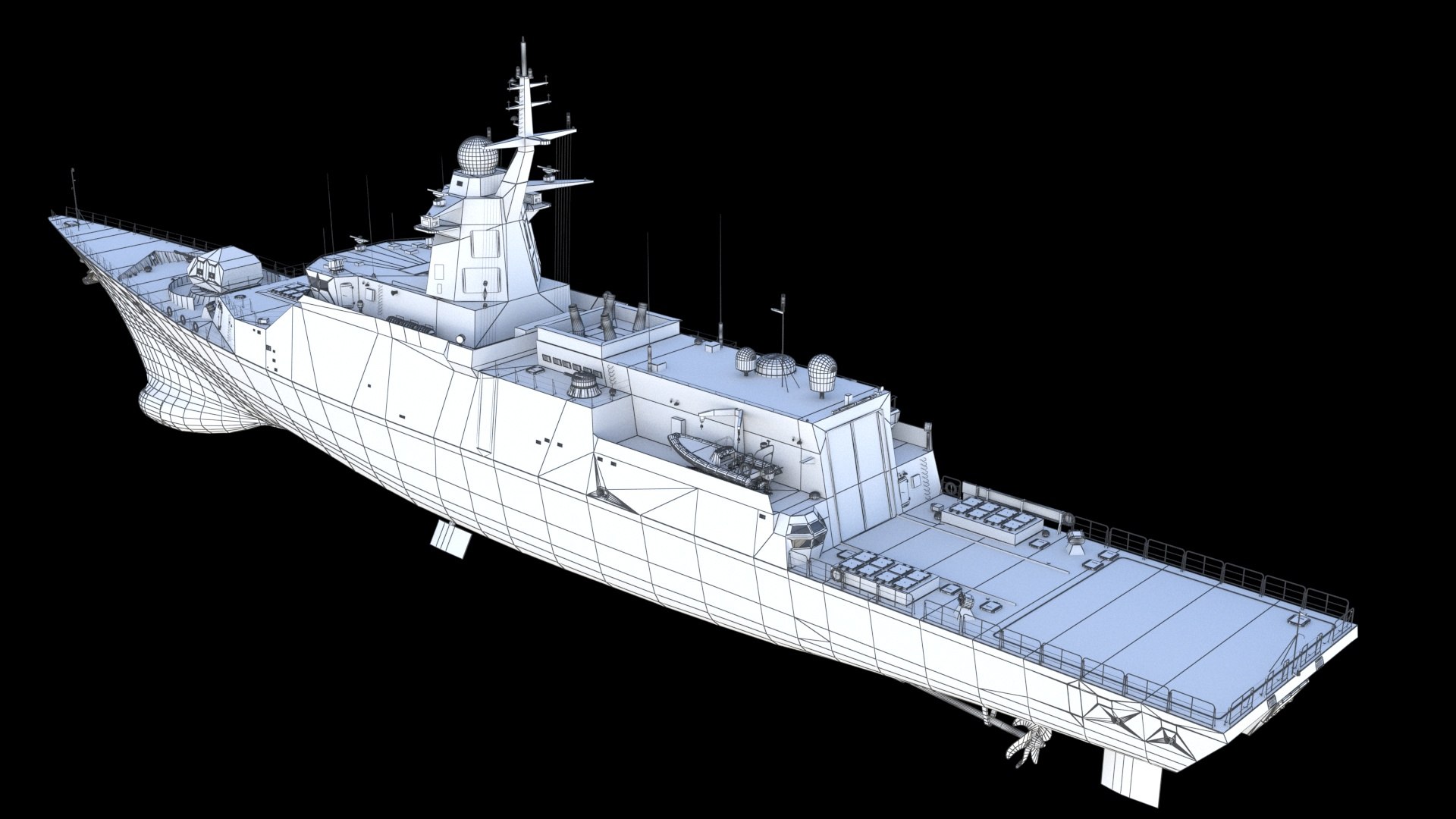 20385 Project Gremyashchiy Class Corvette 3D Model - TurboSquid 2294567