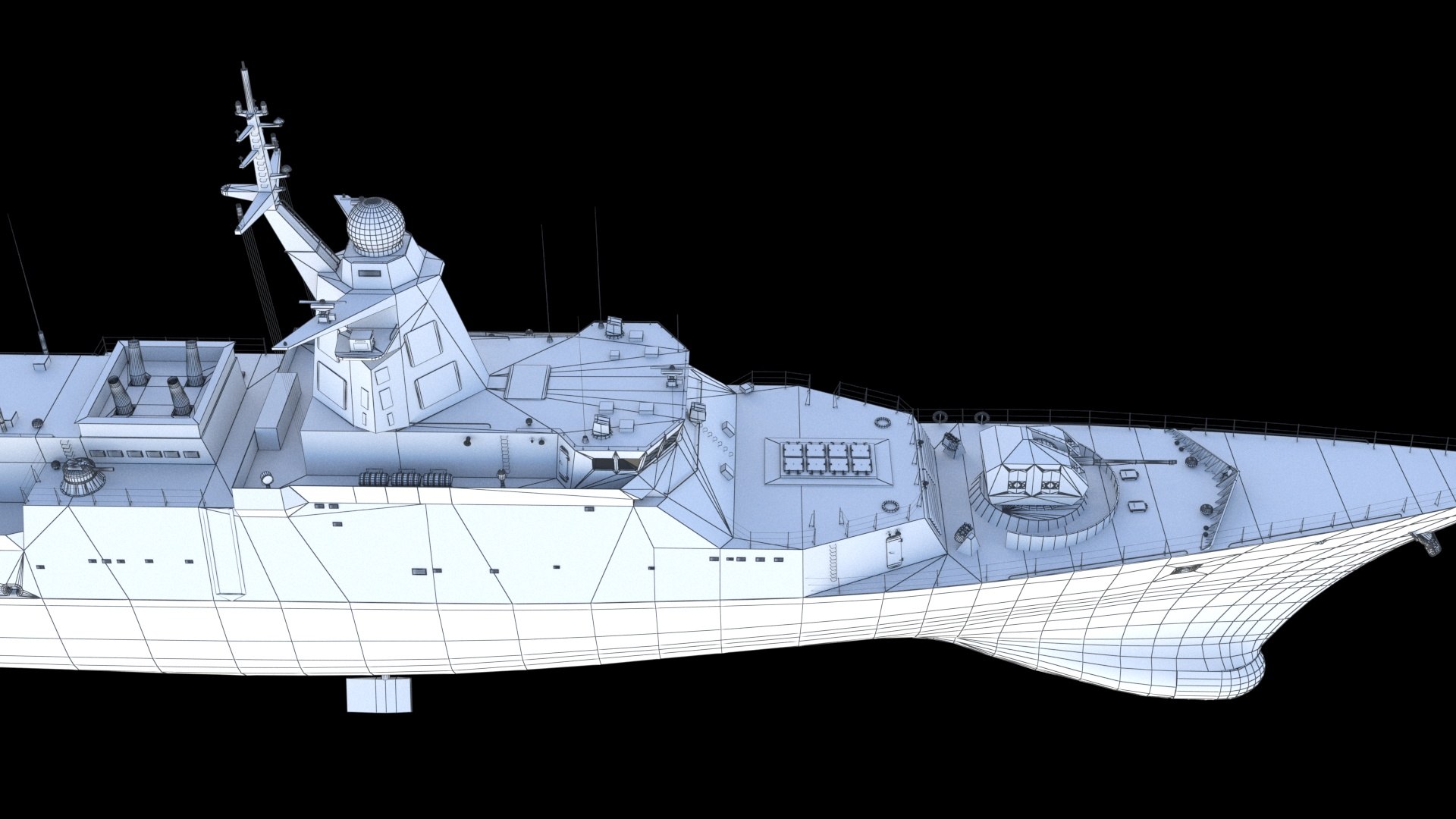 20385 Project Gremyashchiy Class Corvette 3D Model - TurboSquid 2294567