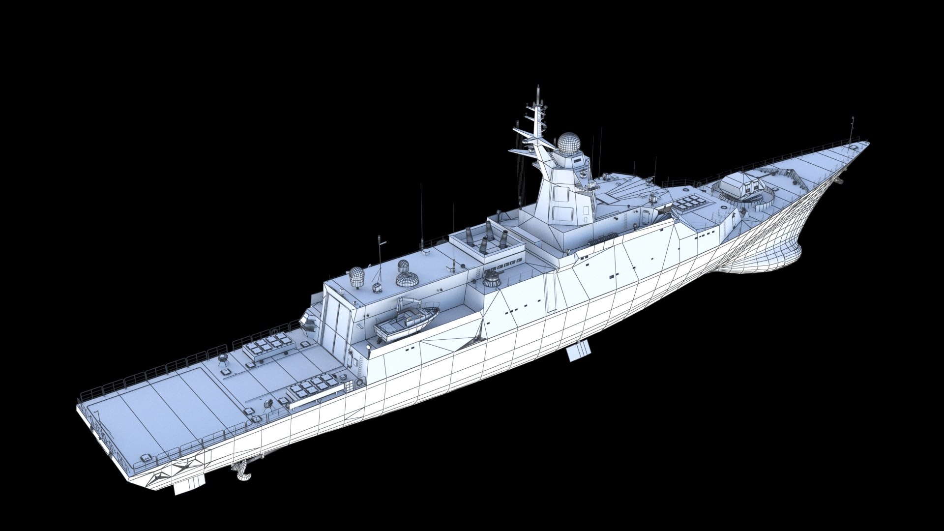 20385 Project Gremyashchiy Class Corvette 3D Model - TurboSquid 2294567