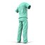 Surgeon Dress 19 with Blood