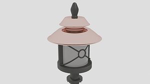 garden lamp 3D model