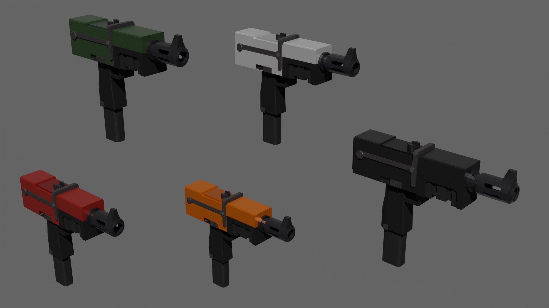 3D Autopistol Pattern Voss Mk 10 Model - TurboSquid 2201896
