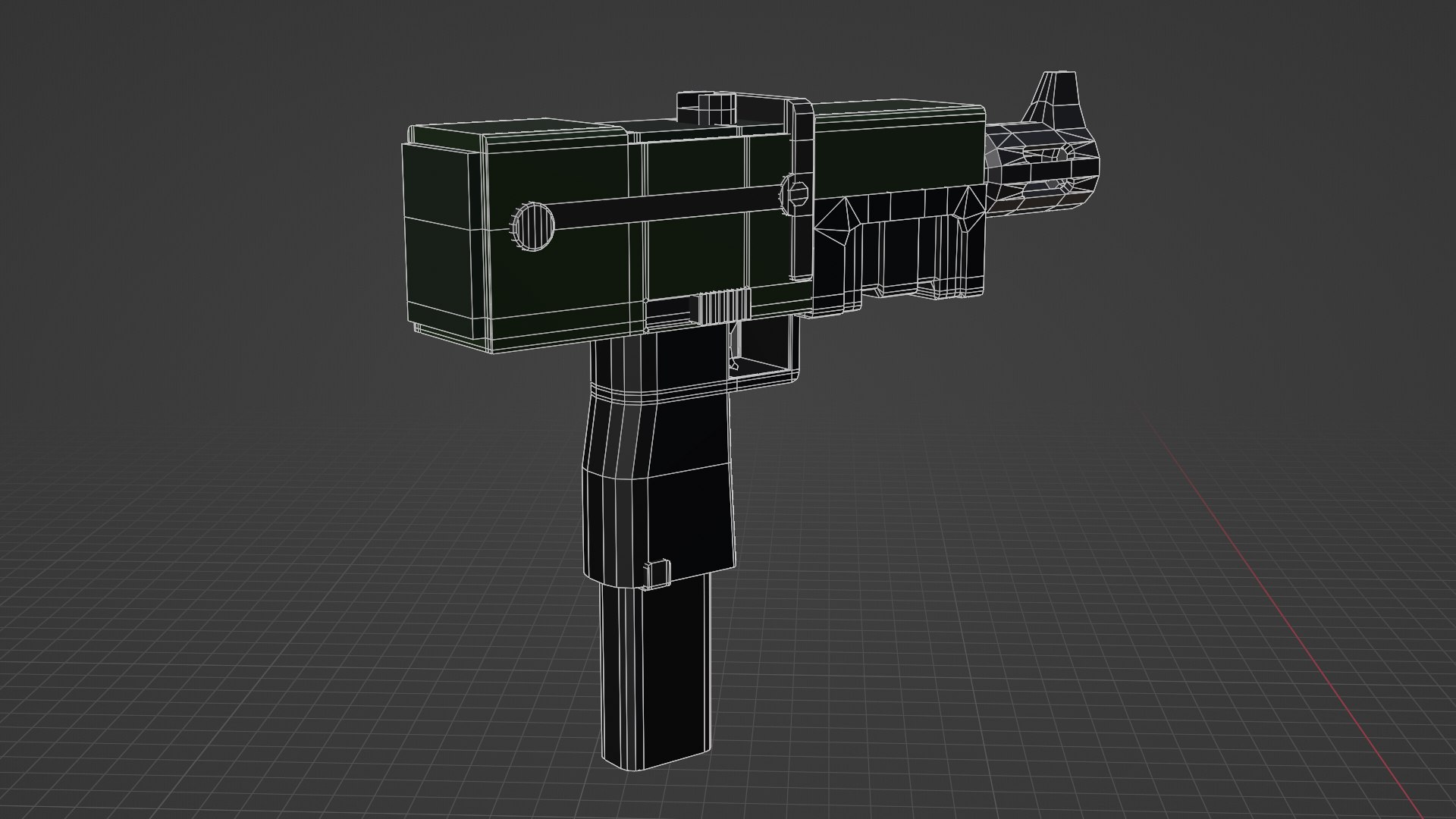 3D Autopistol Pattern Voss Mk 10 Model - TurboSquid 2201896