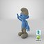 Smurf Pose 2 3D Model