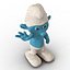 Smurf Pose 2 3D Model