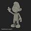 Smurf Pose 2 3D Model