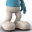 Smurf Pose 2 3D Model