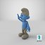 Smurf Pose 2 3D Model