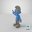 Smurf Pose 2 3D Model