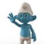 Smurf Pose 2 3D Model