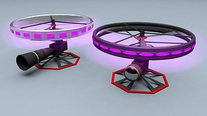high-end camera drone - c4d