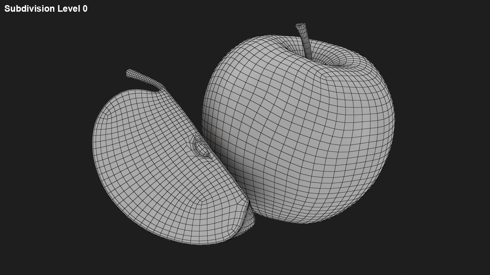 Green Apples v1 01 3D model - TurboSquid 2055936