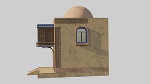 3D Ancient Arabic House 08