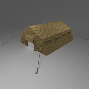 3d max tent military stretch