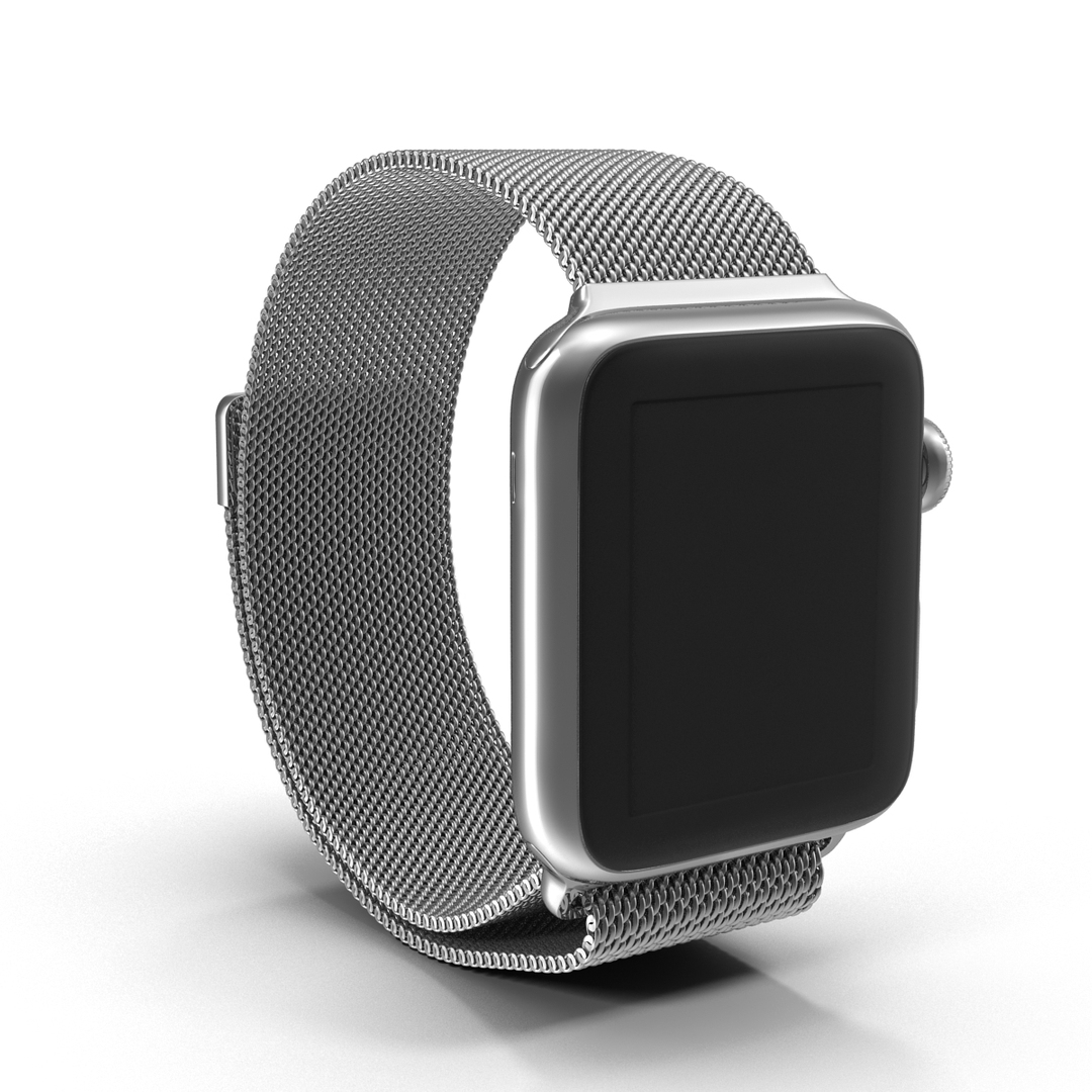 3d apple watch 38mm milanese model https://p.turbosquid.com/ts-thumb/JJ/12UIoJ/Jl4IuldW/apple_watch_38mm_milanese_loop_360/jpg/1438184734/1920x1080/turn_fit_q99/88cac193f4bb363578114573ddc53445173a852a/apple_watch_38mm_milanese_loop_360-1.jpg