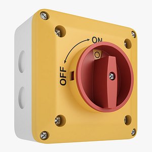 enclosed disconnect switch 3D
