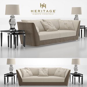 alberto heritage sofa oasi 3D