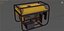 3d model electrical generator