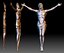 Crucifix STL model - 3D relief file for CNC router - Jesus crucifixion cross