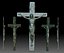Crucifix STL model - 3D relief file for CNC router - Jesus crucifixion cross