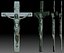 Crucifix STL model - 3D relief file for CNC router - Jesus crucifixion cross