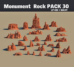 3d max mountains pack 30